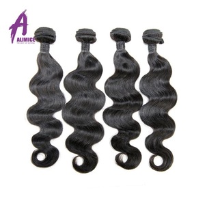 Mejores vendedores de cabello virgen comprar cabeza caliente 100% virgen indio Real del pelo de la Virgen humana - Product Image 1