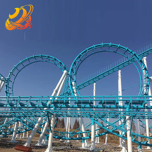 Parque <span class=keywords><strong>de</strong></span> diversiones atracciones al aire libre 24 p montaña rusa para venta - Product Image 5