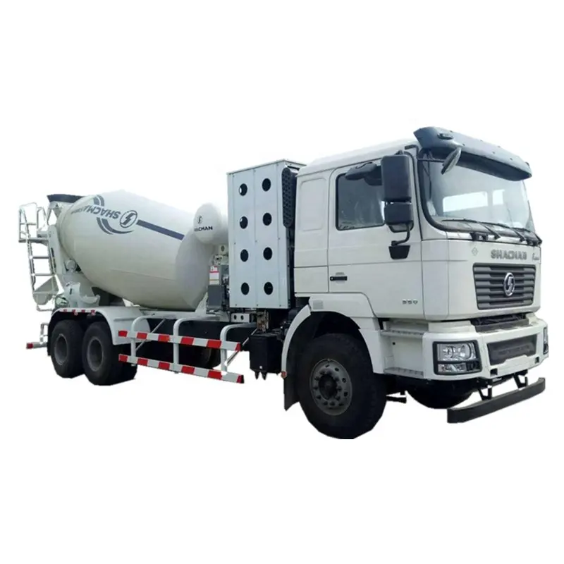 Model Cina shanqi shancman 6x4 15cbm mixer semen kendaraan pengaduk beton Harga truk