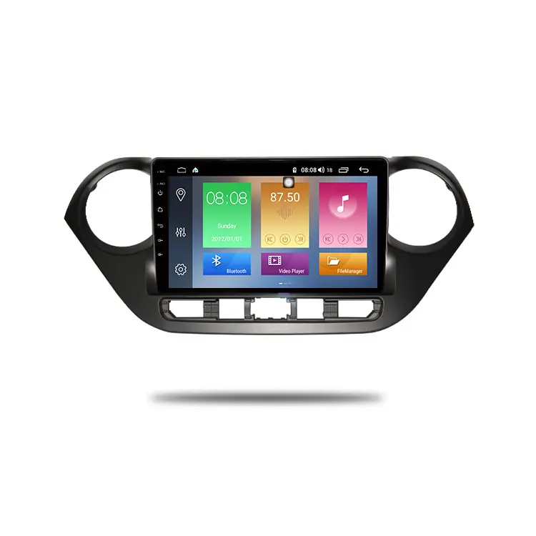 IOKONE رخيصة 9 "شاشة تعمل باللمس Joying راديو السيارة لتحديد المواقع والملاحة لشركة هيونداي i10 2014 2015 2016 2017