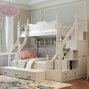 Cama litera infantil de madera estilo americano <span class=keywords><strong>funky</strong></span> - Product Image 2