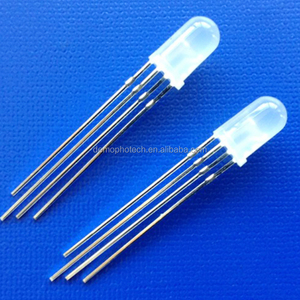 Magie Gérable T1 3/4 5mm RGB LED en Clair/Lentille de Gel avec Intégré WS2811/WS2812 Pilote - Product Image 3