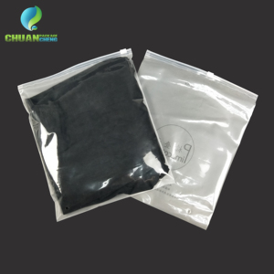 Reciclable calor sello zip lock bolsas de embalaje bolsa de plástico transparente con cremallera - Product Image 1