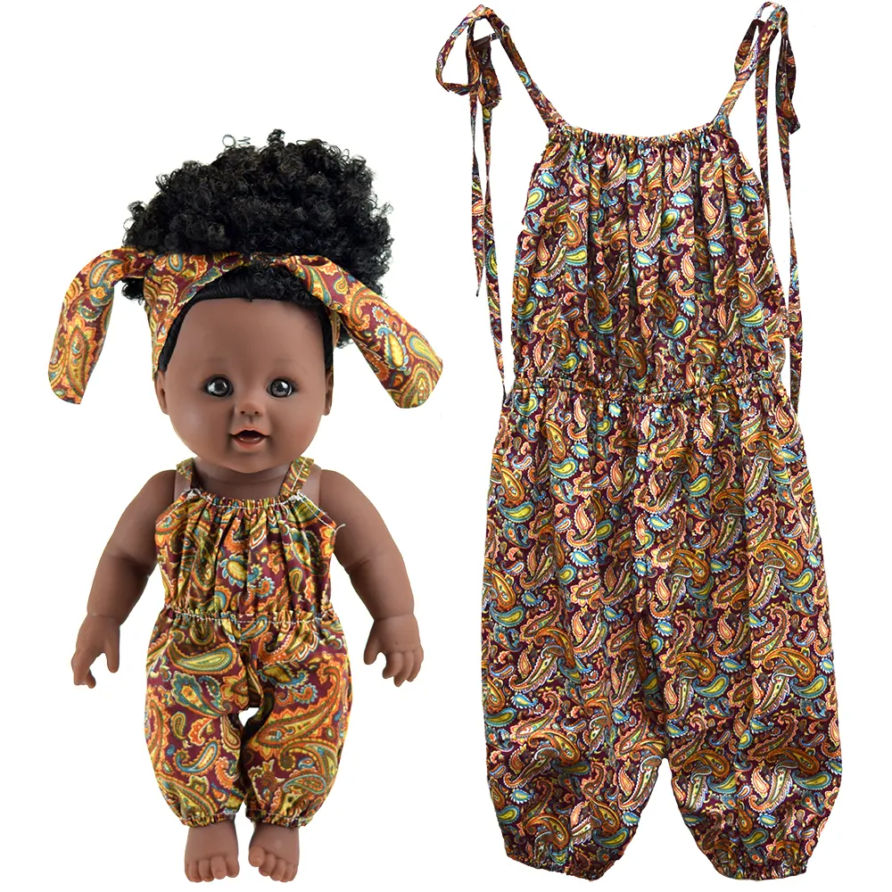 Youduo مصنع مخصص الملابس ل دمية والاطفال ، الأفريقية نمط الفتيات ملابس كهدية للفتيات والاطفال