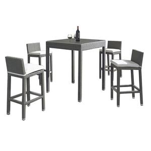 Industrial Outdoor PE Rattan Contemporary Bar Furniture Sets with <strong>Table</strong> <strong>and</strong> <strong>High</strong> <strong>Stool</strong> - Product Image 4