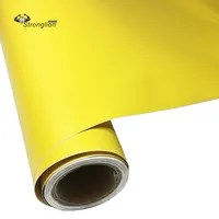 China Gline wholesale PVC black vinyl sticker roll permanent self adhesive vinyl  sheet roll for cricut cutting plotter factory and manufacturers