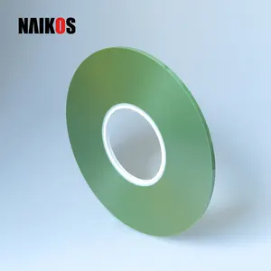 High Temperature Green PET Adhesive Film Silicone Tape For PCB Solder Plating
