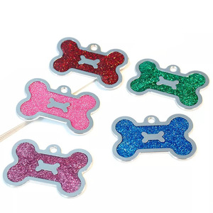 Targhetta per <span class=keywords><strong>cani</strong></span> con targhetta identificativa per animali domestici in metallo a doppia faccia stampata personalizzata del produttore all'ingrosso - Product Image 5