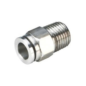 SNS BKC-PC straight pneumatic stainless steel 304 tube connector pull one touch metal fitting