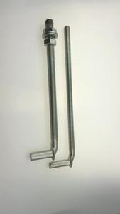 Klasse 8.8 L Gevormde Type Stalen Ankerbouten Met Gegalvaniseerde Moer Din Standaard - Product Image 5