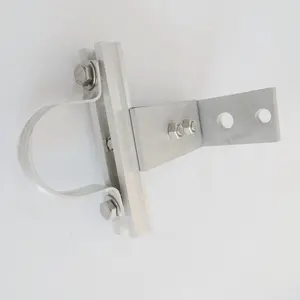 Custom made outdoor camera mount bracket with clamp