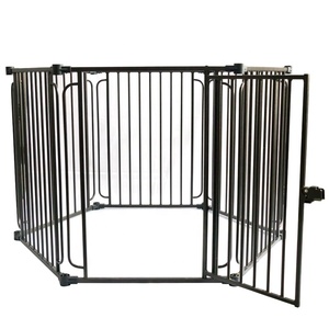 Approvisionnement d'usine <span class=keywords><strong>Pas</strong></span> <span class=keywords><strong>Cher</strong></span> 6 Panneaux De Cour En Métal <span class=keywords><strong>Lapin</strong></span> Chat Chien Chenil <span class=keywords><strong>Enclos</strong></span> - Product Image 2