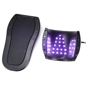 2018 alta calidad 48 W Rainbow 4 led UV gel <span class=keywords><strong>de</strong></span> uñas secador <span class=keywords><strong>de</strong></span> la máquina para <span class=keywords><strong>pie</strong></span> lámpara <span class=keywords><strong>de</strong></span> uñas <span class=keywords><strong>pantalla</strong></span> Led - Product Image 2
