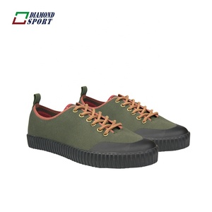 Volar Tejido Verde <span class=keywords><strong>del</strong></span> ejército de tela zapatos para caminar al aire libre y escalada - Product Image 2