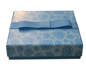 Boîte d'emballage en cuir pu pour hommes, pochette à ceinture, <span class=keywords><strong>portefeuille</strong></span> personnalisé, boîte à cadeau de noël bleue - Product Image 2