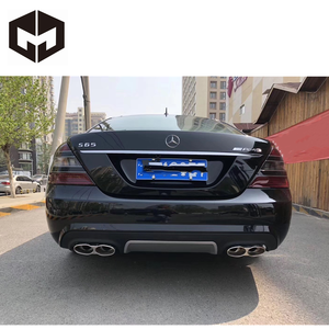 Paraurti anteriore in plastica PP paraurti posteriore minigonne laterali fendinebbia Kit carrozzeria accessori auto per <span class=keywords><strong>Mercedes</strong></span> classe <span class=keywords><strong>S</strong></span> <span class=keywords><strong>W221</strong></span> aggiornamento AMG - Product Image 3