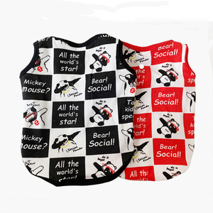 GMTPET New Designer Dog Summer Clothes Printed Cute Letter Dog Shirts Pupy Cat Clothes Dogs T-shirts Pet Apparel & Accessories - Product Image 6