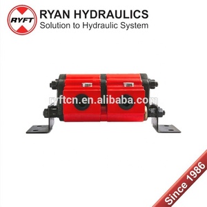 Divisor de flujo hidráulico tipo <span class=keywords><strong>motor</strong></span> de engranaje giratorio de <span class=keywords><strong>2</strong></span> secciones - Product Image 4