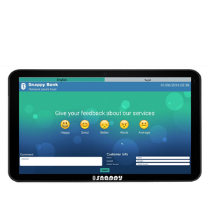 Terminal de commentaires clients, appareil de sondage de satisfaction des clients Android, système de gestion des commentaires clients rapide - Product Image 5