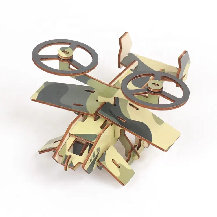 Bébé Apprentissage Éducatif Puzzle Jouet Avion Modèle Enfants Bricolage 3D Puzzle Avion