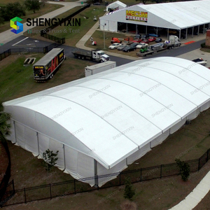 Outdoor Customized Curve <strong>Marquee</strong> Party <strong>Tents</strong> 15x20m <strong>20x40m</strong> with Waterproof Pvc Fabric Covering - Product Image 1