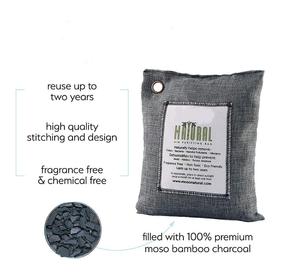 Purificador de aire de carbón de bambú ambientador de aire desodorante olor eliminador - Product Image 2
