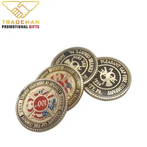 Professional Custom Coin Maker Designer Hard Enamel 2D 3D Metal Zinc Alloy Challenge Coins