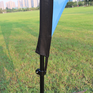 De la publicidad al aire libre bandera retráctil playa de bandera con acero Base de <span class=keywords><strong>Cruz</strong></span> - Product Image 4