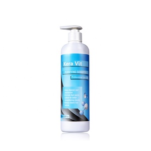 Shampoo à la kératine brésilienne Keravit 500 ml, crème purifiante douce pour le traitement des cheveux secs, produit de marque nourrissant et rafraîchissant - Product Image 2