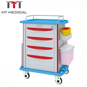 Buenas Ventas ABS mobiliario médico móvil medicina choque carro en urgencias ward y enfermería - Product Image 4