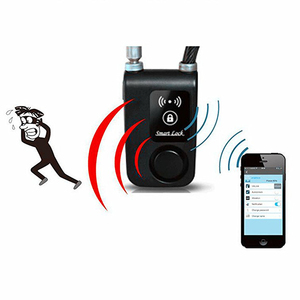 Accessoires <span class=keywords><strong>pour</strong></span> véhicules, alarme antivol <span class=keywords><strong>pour</strong></span> <span class=keywords><strong>moto</strong></span>, alarme de vibration, application intelligente, <span class=keywords><strong>cadenas</strong></span> en acier à batterie <span class=keywords><strong>pour</strong></span> chaîne de 80 cm, CE - Product Image 4