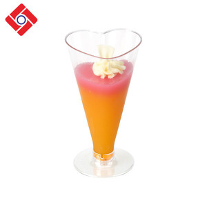 Disposable cheap pink Colour stem wine glass Fashion Cup frigid sipping cups gelatin - Product Image 2