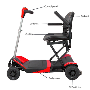 De China, venta al por mayor desventaja plegable ligero de 4 ruedas de mayor Scooter Eléctrico - Product Image 3