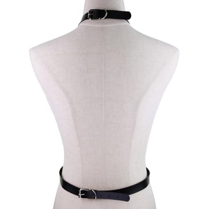 ปลอกคอรัดตัวพร้อมโซ่ โชคเกอร์ เข็มขัดรัดตัว เครื่องประดับร่างกาย - Product Image 5