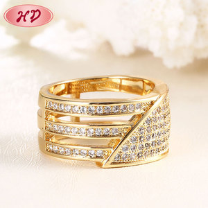 ローズゴールドメッキエンゲージメントダイヤモンド1グラム<span class=keywords><strong>9</strong></span>カラットゴールドクラウン型結婚指輪ジュエリー - Product Image 2