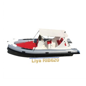 Liya เรือยางเป่าลมขนาด22ฟุต,เรือแบบมีหลังคาแบรนด์สำหรับซี่โครง - Product Image 4