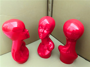 Manichino di Lusso a Testa d'Uovo con Collo Lungo per Esposizione <span class=keywords><strong>Parrucche</strong></span> e Sciarpe - Product Image 4