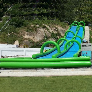 Chongqi Trượt Nước Bơm Hơi Thành Phố Và Núi Khổng Lồ Làm Theo Yêu Cầu Trượt N Kèm Hồ Bơi - Product Image 6