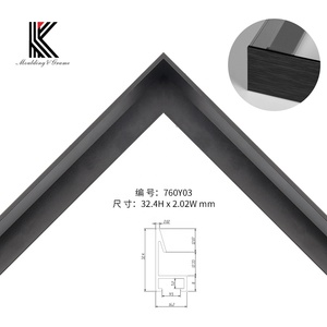 Estilo moderno de aluminio profunda sombra 3d caja marco de fotos moldeo - Product Image 3