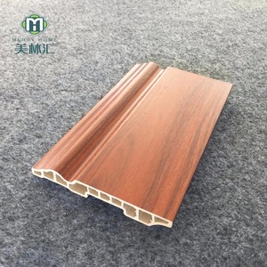 Décoratif intérieur En Plastique planche de base <span class=keywords><strong>PVC</strong></span> <span class=keywords><strong>Corniche</strong></span> Plinthe planche - Product Image 1