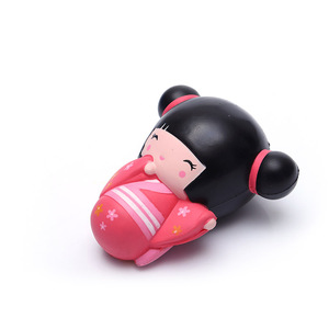 Personalizado lindo <span class=keywords><strong>daruma</strong></span> chica barato de espuma de pu suave juguetes de los niños - Product Image 3