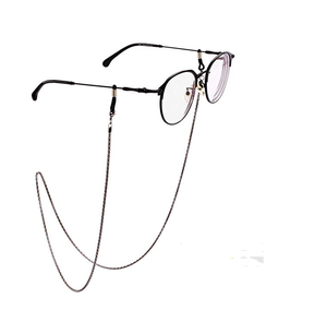 Porte-<span class=keywords><strong>cordon</strong></span> de lecture en acier inoxydable <span class=keywords><strong>pour</strong></span> <span class=keywords><strong>lunettes</strong></span>, lanière de cou, accessoire de mode, écologique, sangle, chaîne de <span class=keywords><strong>lunettes</strong></span> - Product Image 3