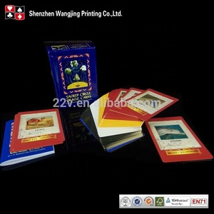 De las cartas del Tarot de impresión con guía y tapa caja inferior - Product Image 3