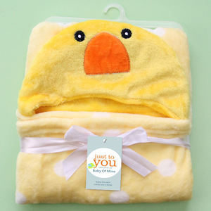 Coperta per bambini in flanella asciugamano da bagno per bambini fascia con cappuccio per bambini - Product Image 4