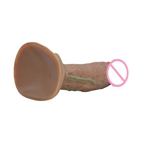 Gran Líquido Médico de Silicona Pene Artificial Enorme Seta Realista Cabeza Caballo Consolador Con - Product Image 3