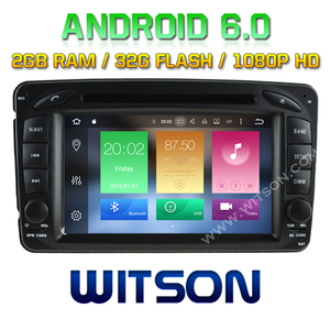 WITSON Octa-core (Huit) android 6.0 DOUBLE DIN VOITURE DVD <span class=keywords><strong>GPS</strong></span> POUR <span class=keywords><strong>MERCEDES</strong></span>-BENZ <span class=keywords><strong>CLASSE</strong></span> <span class=keywords><strong>C</strong></span> <span class=keywords><strong>W203</strong></span> 2G ROM 1080 P ÉCRAN TACTILE - Product Image 1
