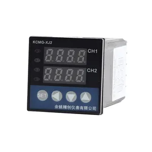 48*48mm pid temperature controller with RS485 RS232 dual sensor input Analog output