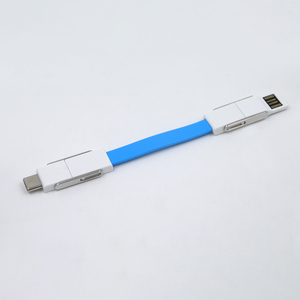 Yj MODE Neue Hot Anpassen Logo 4 in 1 Ladegerät Kabel, alle in einem usb daten kabel für micro usb, ios und typ c - Product Image 5