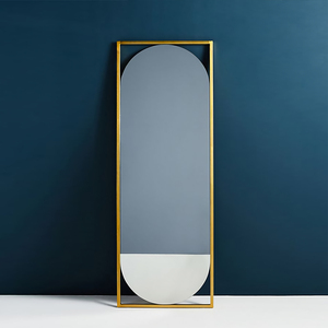 Wholesale Iron Frame <strong>Large</strong> <strong>Rectangular</strong> Bathroom Full Length Dressing Standing Floor <strong>Mirror</strong> - Product Image 2