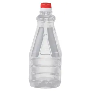 850ml औद्योगिक उपयोग खाली खाना पकाने के तेल पैकिंग प्लास्टिक पालतू स्पष्ट बोतल
